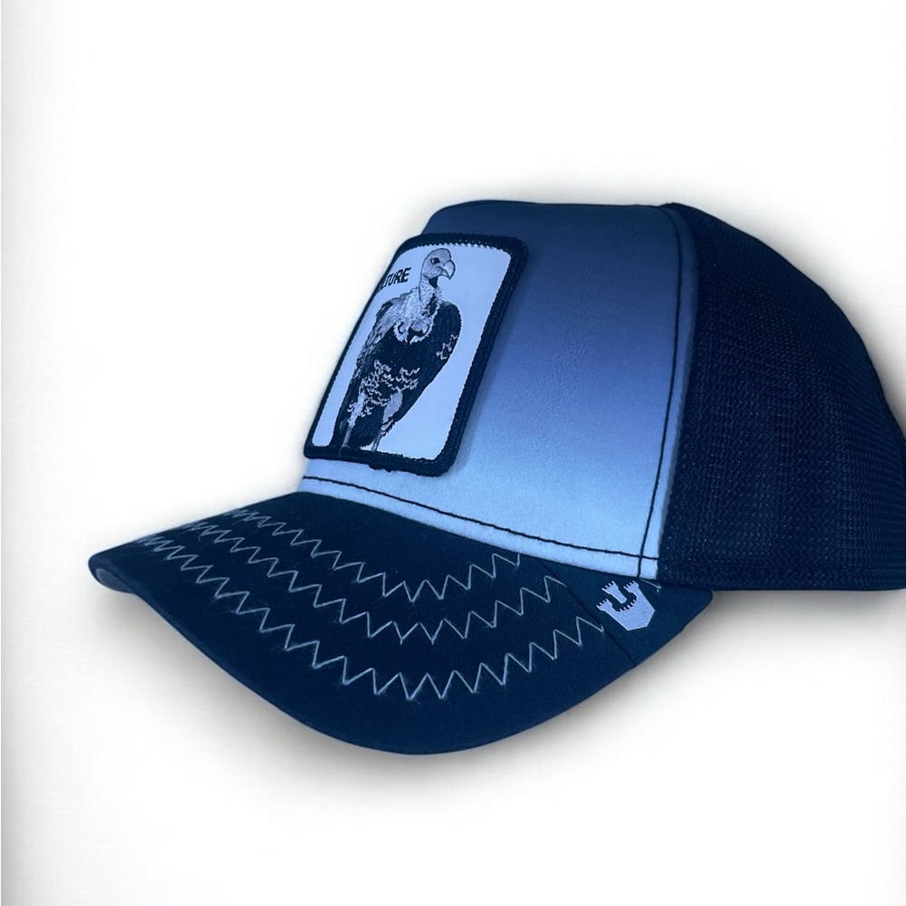 Back Off Buzzard Desert Skies Black Trucker - Goorin Bros.